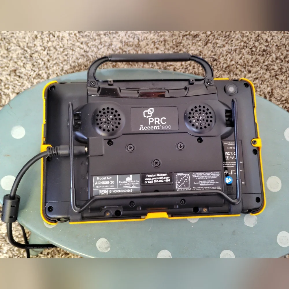PRC Accent 800 Special Needs Tablet AS IS